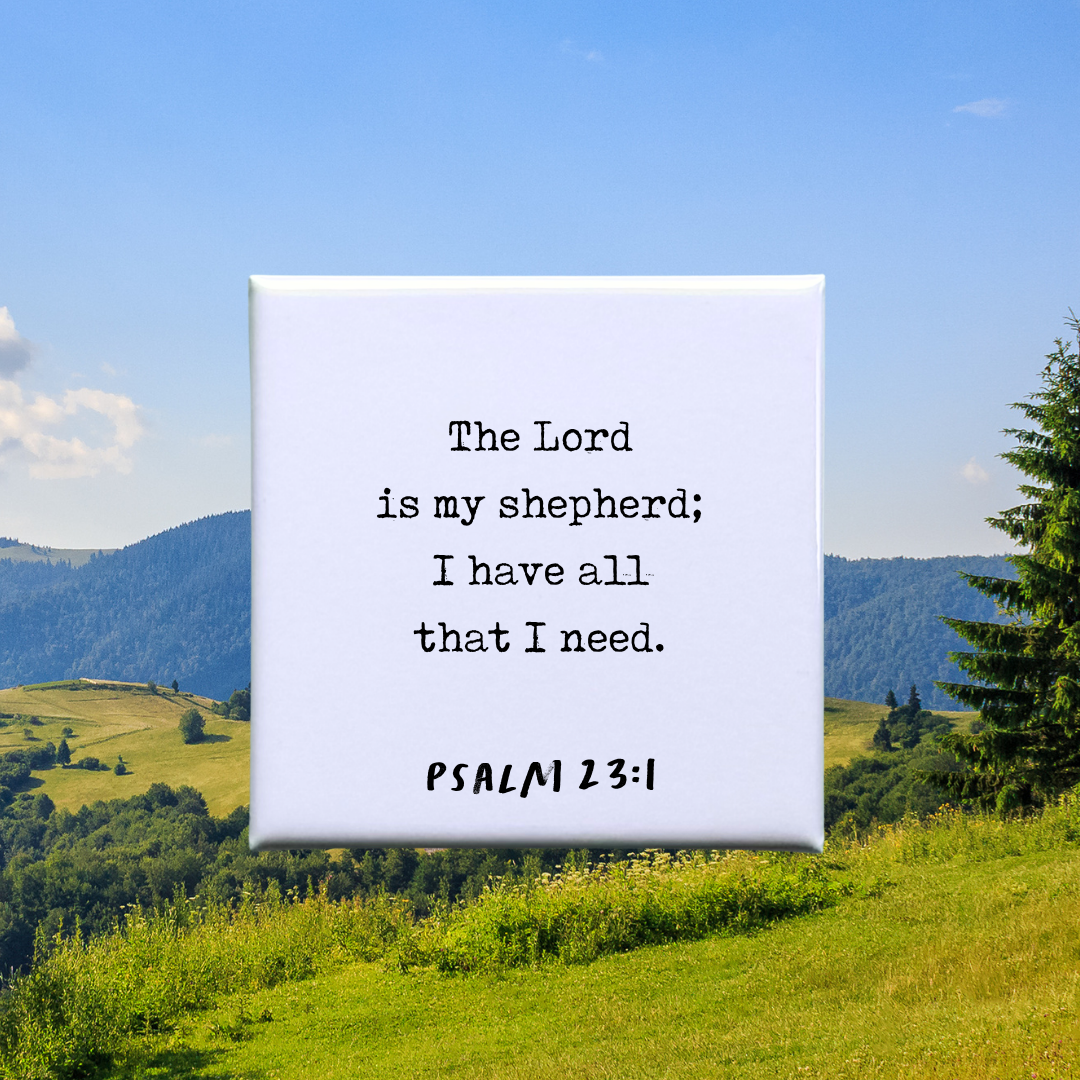 Psalm 23:1 Verse Magnet
