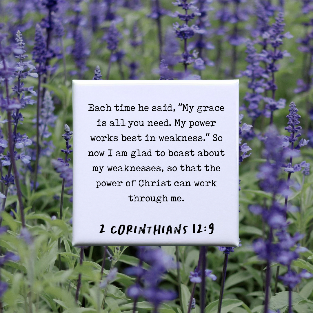2 Corinthians‬ ‭12‬:‭9 Verse Magnet